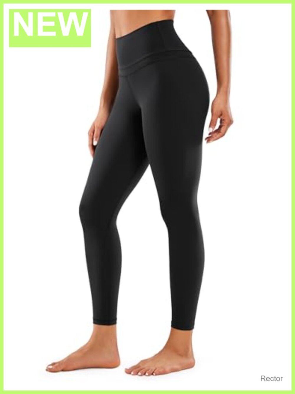 High Rise 7/8 Leggings Seamless Waistband Hidden Pocket Yoga Pilates